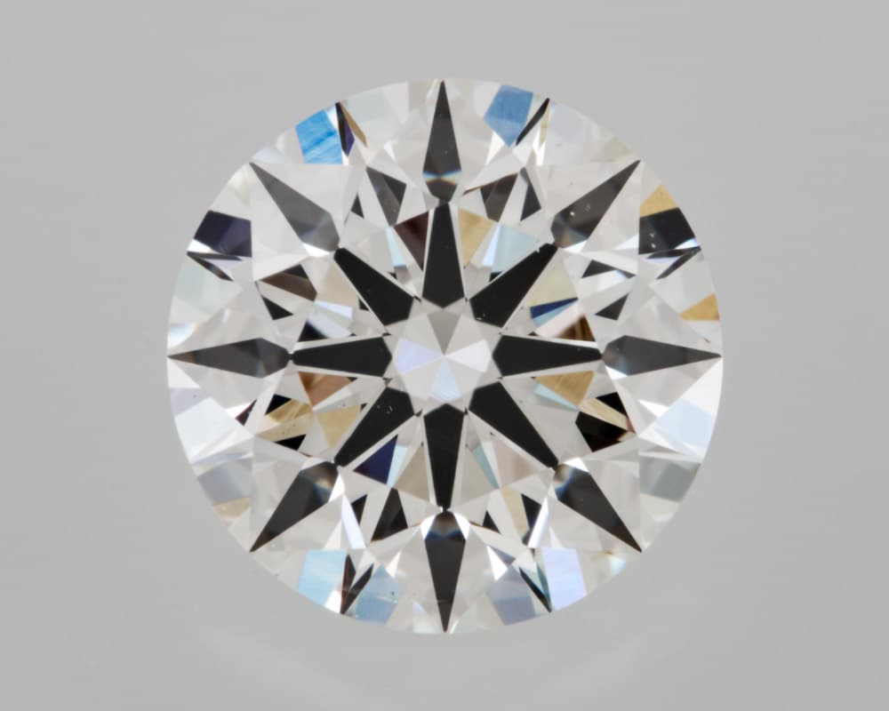1.41ct Ideal Hearts & Arrows Round Diamond