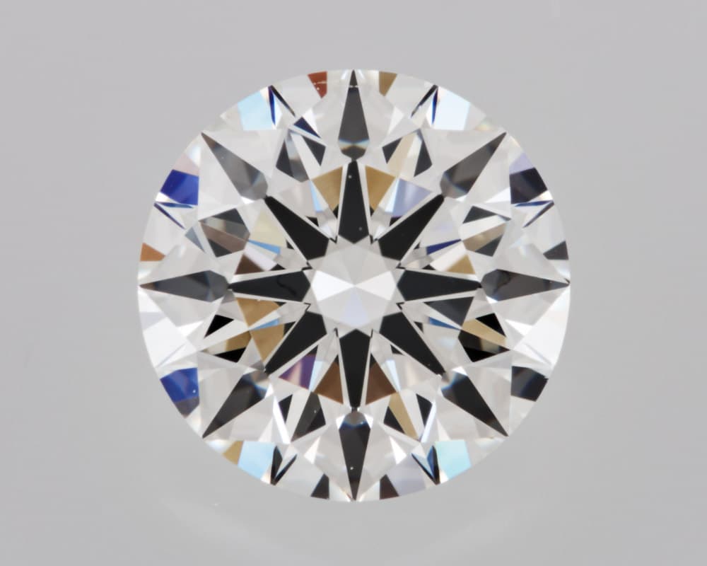 1.43ct Ideal Hearts & Arrows Round Diamond